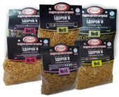 Макароны с растительными добавками